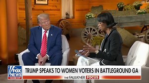 Former President Trump tells anchor Harris Faulkner— if elected he will eliminate tax on social security benefits. A lot on economy at the Faulkner Focus All-Female Town Hall: | The Faulkner Focus