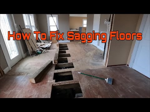 How to Fix Sagging Floors