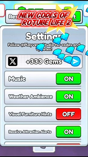 Rotube life 2 new codes #youtube #shorts #roblox #codes RBXHUB