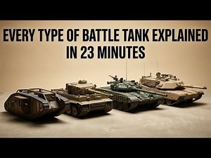 Every Type Of Battle Tank EXPLAINED in 23 Minutes
