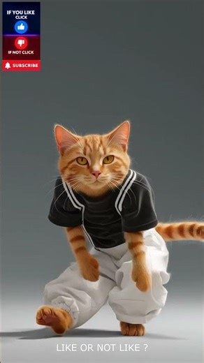 Cat Breakdancing Like a Pro!