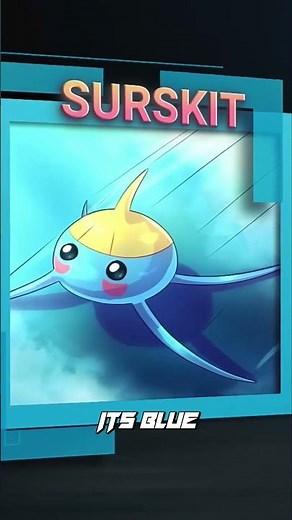 Surprising Surskit_ The Graceful Bug-Water Pokémon #cartoon