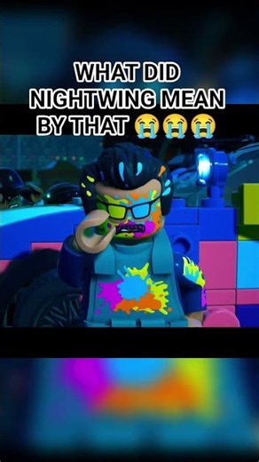 What did Nightwing mean by that... #legobatman