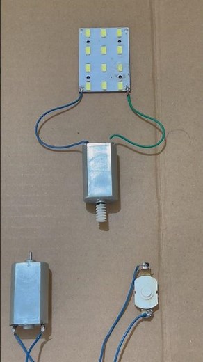 Dc motor make energy with other motor #shorts #dcmotor