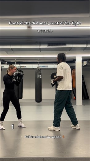 You control the distance, you control the fight. During combat sports there are multiple ranges fighters can use, and knowing exactly when and how to smartly use those ranges can be a game changer. 1. Outside - Make em miss make em pay Starting out of range is the place where you are safest and from here you can set up counters. Try to “make em miss and make em pay” 2. Long Range - Feet first Straight shots work the best in this range. Nice snappy shots by moving in and out, you will rely on you