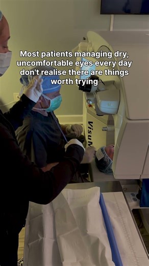 Dry, tired, and irritated eyes are very common.