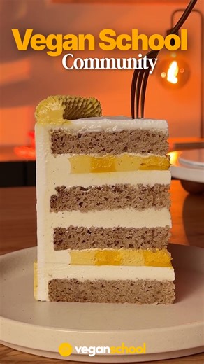 🌱 Master vegan cakes that are gluten-free, sugar-free & stunning in design! 🎁 50% OFF for the first 50 students — 30 days only. | Vegan School