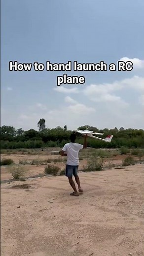 Hand Launching The Volantex Ranger 2000 #rc #rcplane #drone #fpv #plane #hobby #fun