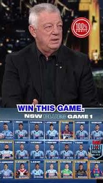 Gus has a BIG issue with NSW's Game 1 team... 😬 #9WWOS #NRL #Origin