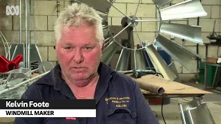 VIDEO: One of Australia's last windmill manufacturers to close its doors
