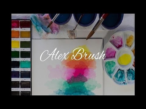 Alex Brush Font | Elegant Handwritten Script Font