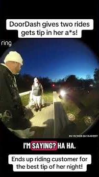DoorDasher gives customer two rides gets a tip that hurts!