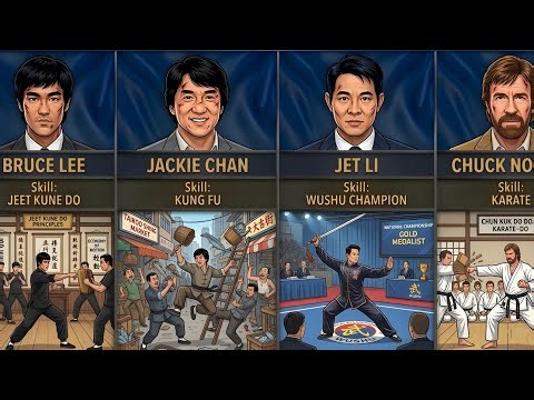 Hollywood Actors With Real Martial Arts Skills