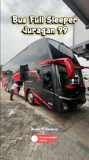 SDD Dream Coach Bus Juragan 99 Super Luxurious and Elegant 😎🔥 #bus #juragan99 #busmania
