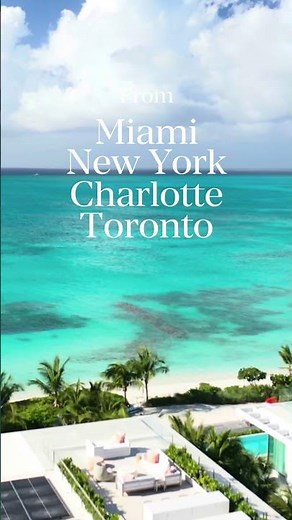 Nonstop flights to Turks & Caicos