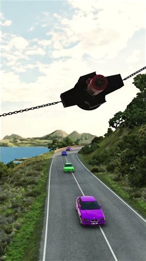 Car Destroying With Spinner - BeamNG.Drive #beamngdrive #crashdrive #beamng #usa #gaming
