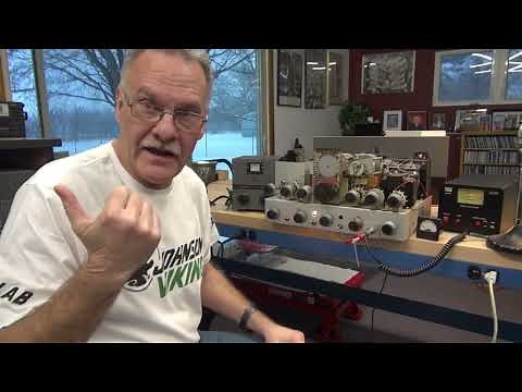 EF Johnson Viking II Ham tube Transmitter restoration Giving old technology a second chance