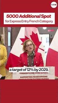 Canada Targets 12% Francophone Immigration by 2029
