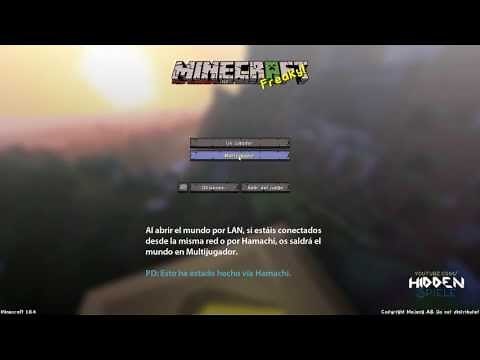 Minecraft - Cómo abrir un mundo LAN // 1.6.4 (Español)