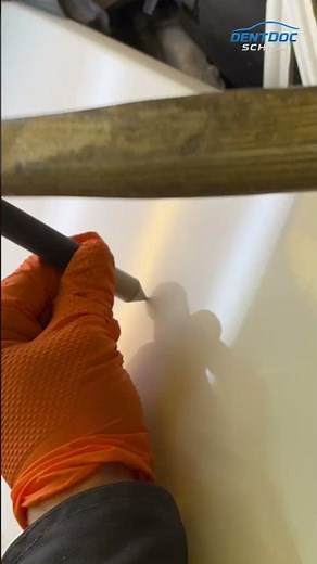 Dent Removed with Hot Glue – One Pull and Done!