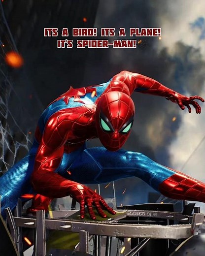 When Spider-Man Single-handedly Neutralized a Helicopter 💯🔥 PS5 #spiderman