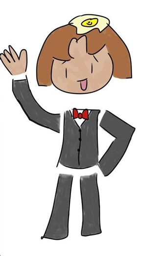 Meet Lora, a random character I drew! (she looks like Dora the explorer) #egg #digitalart #drawing