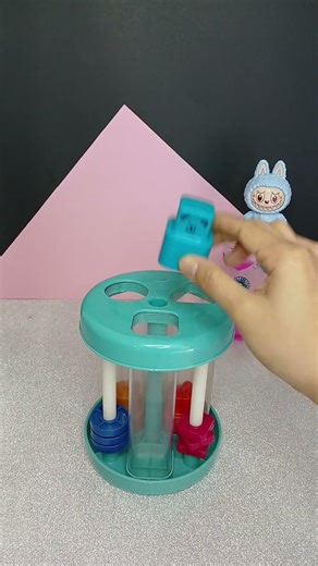 🔵 blue bear shape sorter loop