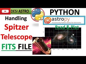 How To Read FITS File For Beginners| Astropy| PYTHON FOR ASTRONOMY| IMAGE Analysis|#astropy #python