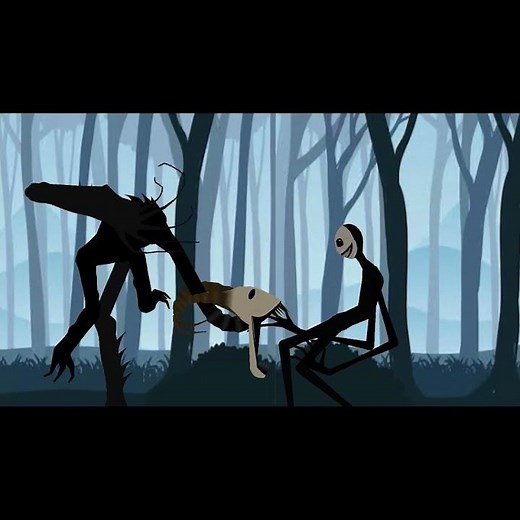 Stalker vs tormentor #recommended #animation #stickman #horror #minecraftanimation #