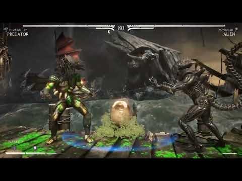 Fighting ALIEN On The HARDEST DIFFICULTY In Mortal Kombat X