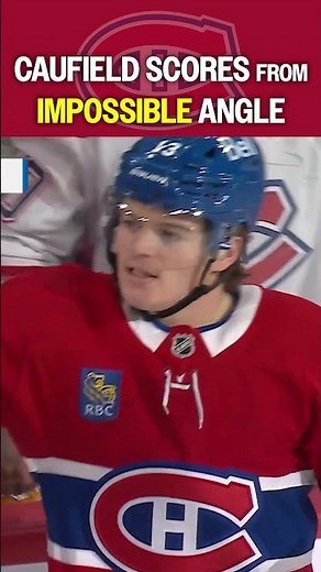 CAUFIELD can score from ANYWHERE 🤯📐