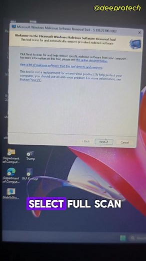 2.1K views · 12 shares | Learn to use Microsoft built-in malware removal tool  Like, follow for latest contents and share for others to benefit #pcshortcuttips #WindowsTips #pctricks #techtips #Microsoft #windowspctricksandtips | Deeprotech | Facebook