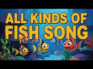 The Friendly Fish Song | Cute Nursery Rhyme About Ocean Adventures and Learning Fun