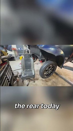 Disc Brake Conversion & QA1 Coilovers: Rear Setup #shorts
