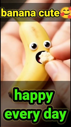 happy banana cute 😍