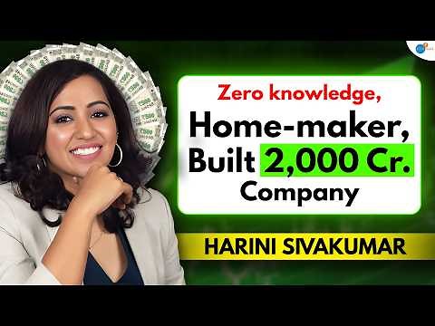 From A Housewife To A Successful Entrepreneur I Built A Million $ | Harini Sivakumar | Josh Talks