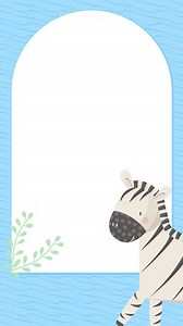 Download Zebra Invitation Template for free