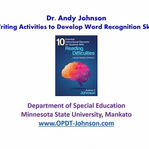 WRITING ACTIVITIES TO DEVELOP WORD RECOGNITION SKILLS