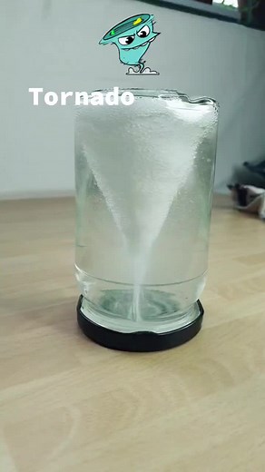How to Make a Tornado in a Glass - Fun DIY Experiment for Kids!