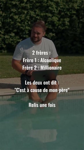 C’est pas le passé le problème, c’est ce que tu en fais.
