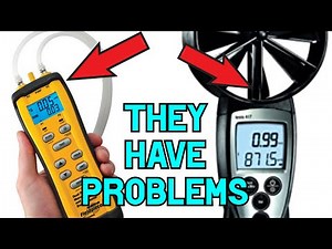 Issues with Vane Anemometer and Static Pressure Measurements