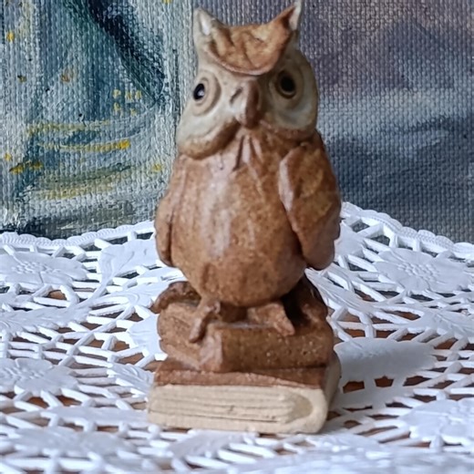 Vintage Dovecote Ceramic Owl Figurine 2.8", Hand Painted Stoneware, Collectible British Pottery Home Decor - Etsy