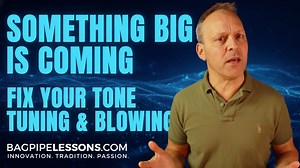 Ready to Transform Your Piping? Black Friday Week Starts Sunday 👉 Sign up to get notified when the deals go live: https://bagpipelessons.com/blackfridaydeals If you had a magic wand to fix ONE thing in your piping, what would it be? • Faster, more consistent tuning? • Perfectly steady blowing? • Pipes that are easier to play with less effort? • Drones that lock in and stay there? • A real upgrade—like new reeds, a new chanter, or even a new set of pipes? Good news: This is the best week all yea