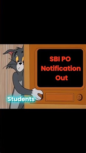 SBI PO Notification Out 🚨 | Students Be Like 😱😂#studentlife #students #motivation #mentorship #exam