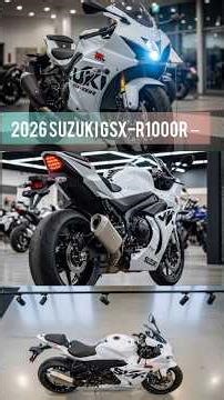 new model 2026 Suzuki GSX-R1000R White Beast 😱 299 km/h Top Speed | Pure Superbike Madness