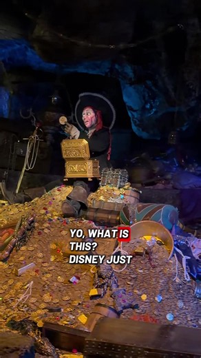 New Pirates of the Caribbean Animatronic at Disneyland