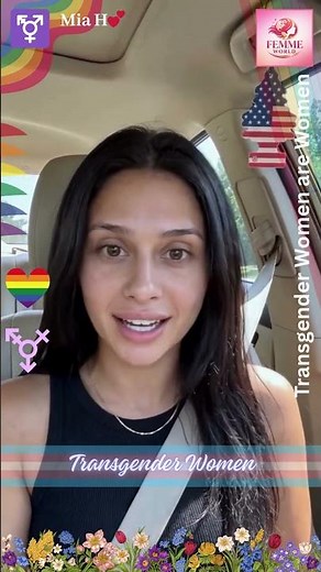 Mia H Beautiful Trans Woman Glow 😍✨ #shorts #transgender #viral