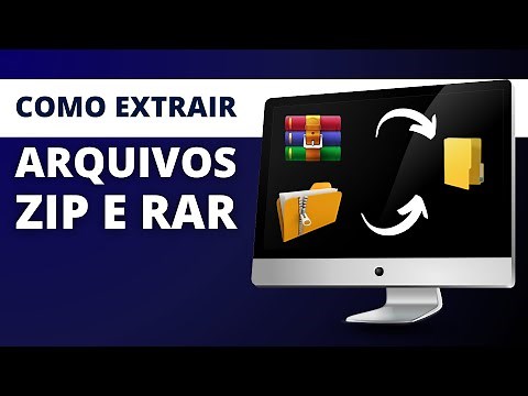 Como Extrair Arquivos ZIP e RAR | Tutorial Atualizado 2024 Definitivo
