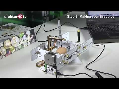 The Original Egg-Bot, build and setup