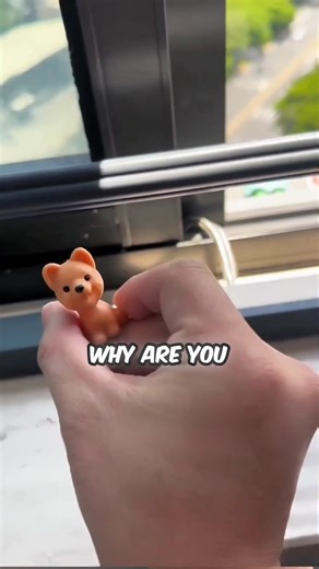 Tommy Barking at Window | Parents Stuck Outside | Emily Brings Family Inside ☀️🏠 #shorts